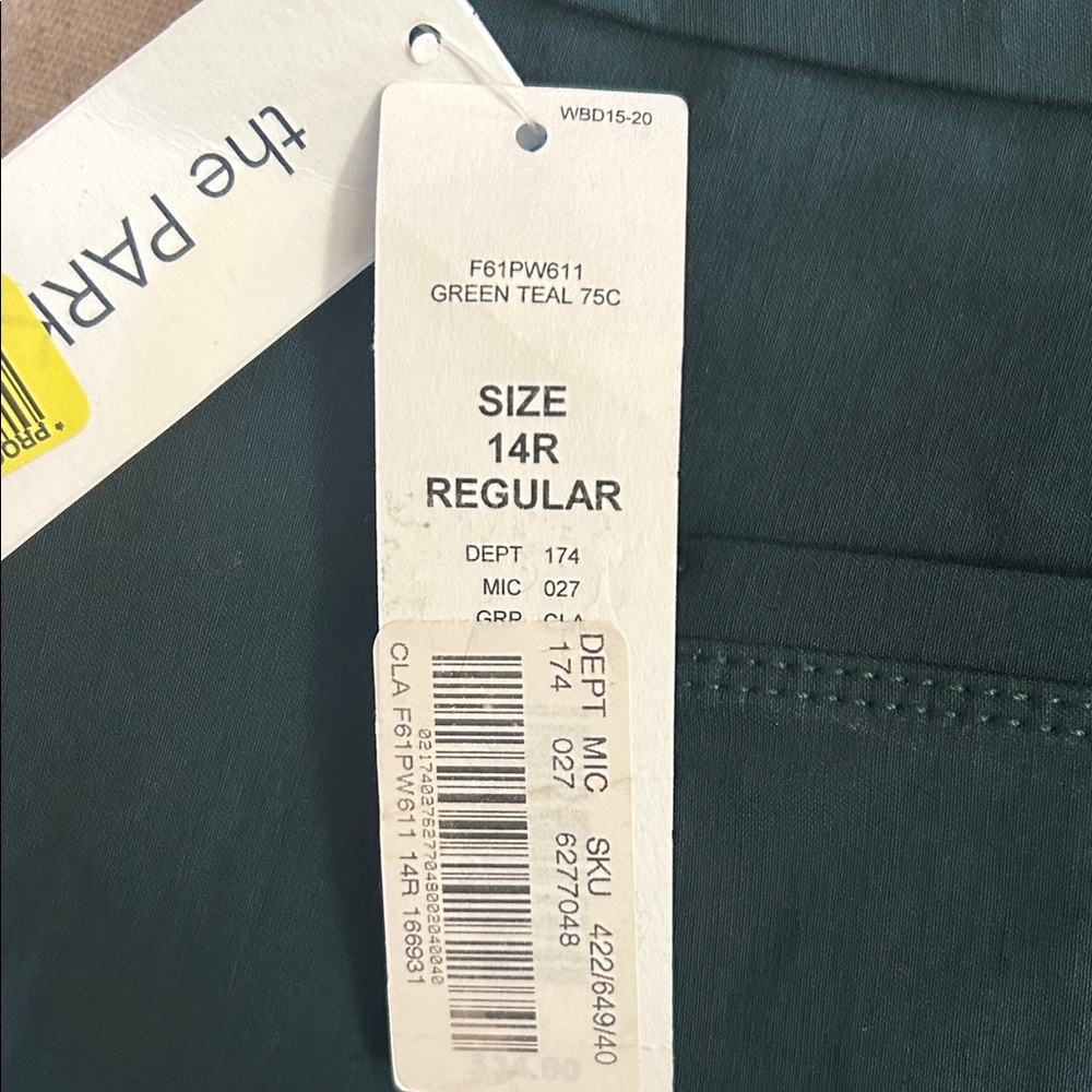 Westbound Forest Green Boot Cut Pants - Picture 4 of 6